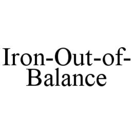 IRON-OUT-OF-BALANCE trademark
