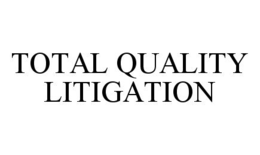 TOTAL QUALITY LITIGATION trademark