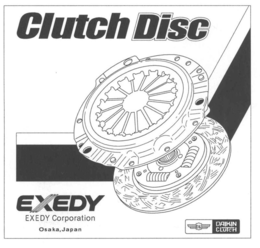 CLUTCH DISC EXEDY EXEDY CORPORATION OSAKA, JAPAN DAIKIN CLUTCH trademark