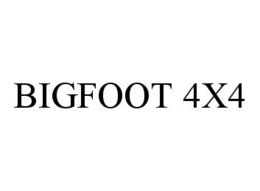 BIGFOOT 4X4 trademark