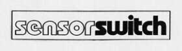 SENSOR SWITCH trademark