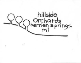 HILLSIDE ORCHARDS BERRIEN SPRINGS, MI trademark