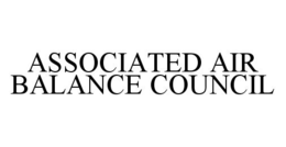 ASSOCIATED AIR BALANCE COUNCIL trademark