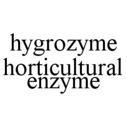 HYGROZYME HORTICULTURAL ENZYME trademark