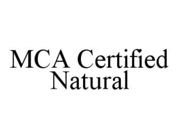 MCA CERTIFIED NATURAL trademark