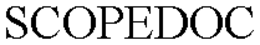 SCOPEDOC trademark