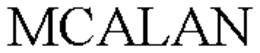 MCALAN trademark