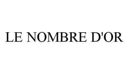 LE NOMBRE D'OR trademark