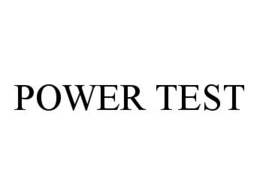 POWER TEST trademark
