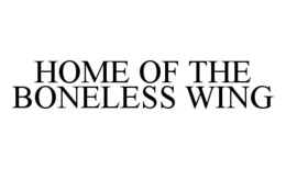 HOME OF THE BONELESS WING trademark