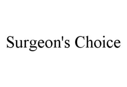 SURGEON'S CHOICE trademark