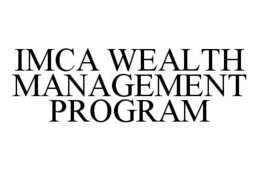 IMCA WEALTH MANAGEMENT PROGRAM trademark