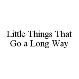 LITTLE THINGS THAT GO A LONG WAY trademark