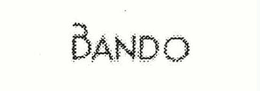 BANDO trademark