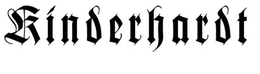 KINDERHARDT trademark