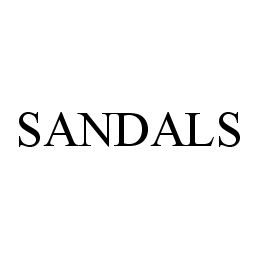 SANDALS trademark