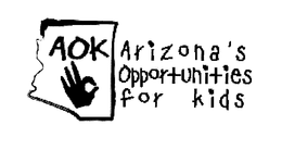 AOK ARIZONA'S OPPORTUNITIES FOR KIDS trademark