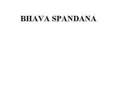 BHAVA SPANDANA trademark