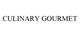 CULINARY GOURMET trademark