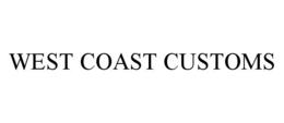 WEST COAST CUSTOMS trademark