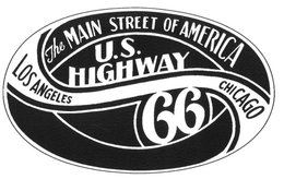THE MAIN STREET OF AMERICA U.S. HIGHWAY66 LOS ANGELES CHICAGO trademark