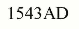 1543 AD trademark