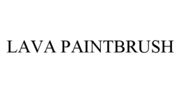 LAVA PAINTBRUSH trademark