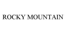 ROCKY MOUNTAIN trademark