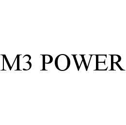 M3 POWER trademark