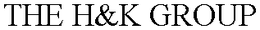 THE H&K GROUP trademark
