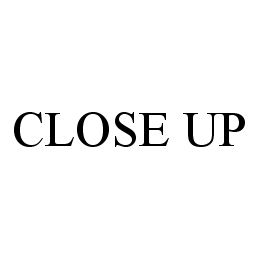 CLOSE UP trademark