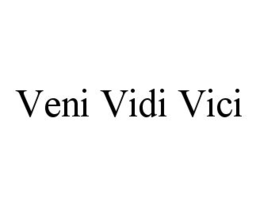 VENI VIDI VICI trademark