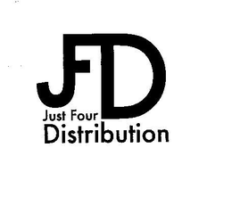 JFD JUST FOUR DISTRIBUTION trademark