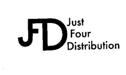 JFD JUST FOUR DISTRIBUTION trademark