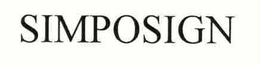 SIMPOSIGN trademark