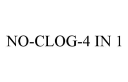 NO-CLOG-4 IN 1 trademark