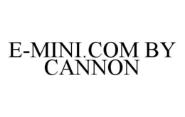 E-MINI.COM BY CANNON trademark