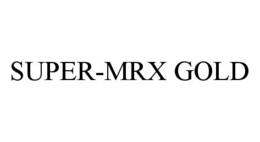 SUPER-MRX GOLD trademark