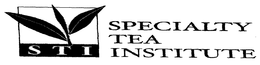 STI SPECIALTY TEA INSTITUTE trademark