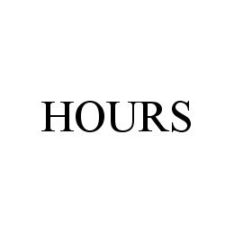 HOURS trademark