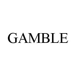 GAMBLE trademark