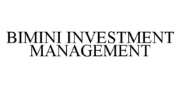 BIMINI INVESTMENT MANAGEMENT trademark