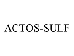 ACTOS-SULF trademark