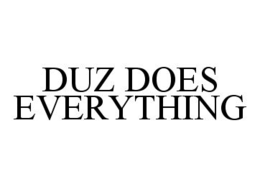 DUZ DOES EVERYTHING trademark