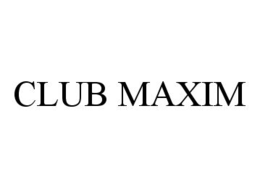 CLUB MAXIM trademark