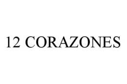 12 CORAZONES trademark