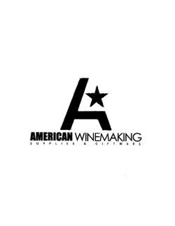 A AMERICAN WINEMAKING SUPPLIES & GIFTWARE trademark