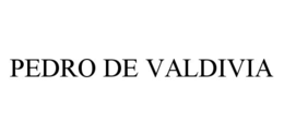 PEDRO DE VALDIVIA trademark