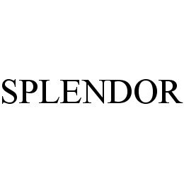 SPLENDOR trademark