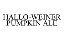 HALLO-WEINER PUMPKIN ALE trademark
